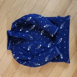 Girls Joules fluffy lined half zip sweatshirt